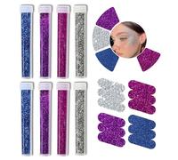 Lot de 8 tubes de paillettes fines et vibrantes pour enfants, slime, résine, ongles, cire fondue, faciles à utiliser pour projets créatifs pour enfants, loisirs créatifs