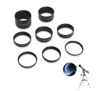 Lot de 8 Tubes D'extension de Longueur Focale M48 X 0,75, élimine Les Problèmes de Mise au Point, Bague D'extension 3 5 7 10 12 15 20 30 Mm, pour la Photographie de Télescope