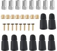 Lot De 8 Tuyaux De Frein À Disque Hydraulique Pour Vélo Kit De Réparation De Vis À Ardillon Connecteur Olive Compatible Avec Tektro