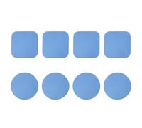 Lot de 8 ustensiles de cuisine fonctionnels pour ouvrir différentes tailles de couvercles ronds et carrés inclus Protège les comptoirs avant Ouvre-bouche en caoutchouc