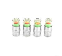 Lot de 8 valves avec capteur de pression des pneus pour alertes visuelles pour détecter la basse pression dans les pneus de voiture et de moto