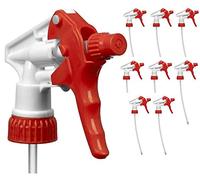 Lot de 8 vaporisateurs de rechange robustes pour bouteilles de 7,3/11,3 à 946,2 g, buses de pulvérisation résistantes aux produits chimiques, pièce de rechange pour flacons pulvérisateurs en plastique