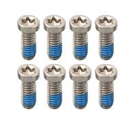Lot de 8 vis de montage en acier inoxydable pour pédalier Sram Road Rival pour AXS Rouge 12 vitesses et assemblage de manivelle Quarq