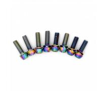 Lot de 8 vis de potence Title DM1 Oil Slick Argenté