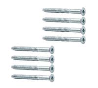 Lot de 8 vis de rechange pour étagère IKEA EXPEDIT - 7 x 85 mm - Vis de connexion de meubles