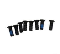 Lot de 8 vis de taquet de rechange pour boulons de vélo de 8, 5, 9, 5, 10, 5 mm de longueur, conçues pour un ajustement sûr avec des crampons de pédale (8,5 mm)