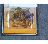 lot de 8 x 10 clips diamètre 20 mm pour tente intérieure