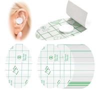 Lot de 80 Autocollant Oreille Etanche, Protege Oreille Autocollant, Protection Étanche Oreille, Cache-Oreilles Transparents, Cache Oreilles Imperméable pour Teinture Capillaire, Douche, Baignade