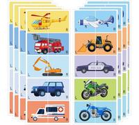 Lot de 80 autocollants mignons pour voiture droite gauche 7,6 x 3,8 cm