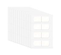 Lot de 80 bandes adhésives transparentes pour le visage, 4 cm x 1,5 cm, anti-rides, haute viscosité, convient pour raffermir la peau du visage, du cou et des yeux flasques