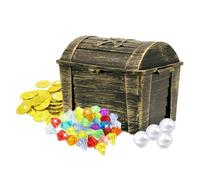 Lot de 80 bijoux de plongée, jouets de piscine, diamants colorés et pierres précieuses, avec pirates, pour , chasse au trésor