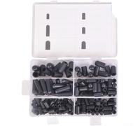 Lot de 80 bouchons anti-poussière en caoutchouc noir pour valve de carburateur de voiture, tailles assorties (160 pièces)