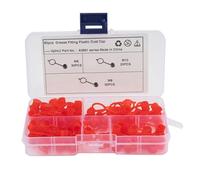 Lot de 80 bouchons de téton de purge universels pour voiture, moto, camion, caravanes, cache-vis de frein, kit d'accessoires assortis