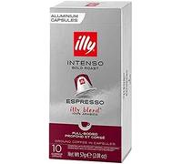 Lot de 80 capsules à café en aluminium compatible avec ILLY Intenso - Torréfaction intensive