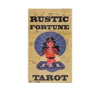 Lot de 80 cartes de divination rustiques de 10,3 x 6 cm, design adapté aux débutants, papier cartonné anglais Fortunes pour la lecture, les et les adultes