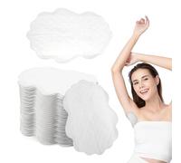 Lot de 80 coussinets anti-transpiration jetables pour aisselles - Auto-adhésifs - Anti-transpiration - Invisibles - Pour homme et femme - Absorbant contre les taches de transpiration