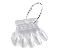 Lot de 80 échantillons de couleur pour ongles - 80/160 pièces - Carte de couleur - Outils d'affichage pour pratique de la pratique - Tableau acrylique - Manucure naturelle - Outil d'art pour faux