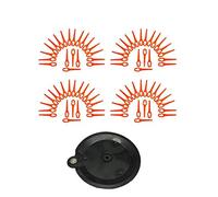 Lot de 80 lames de rechange pour coupe-bordure Florabest FAT 18 B2 - LIDL IAN 86154, jaune