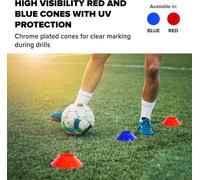 Lot De 80 Mini Cônes D'entraînement Pour Le Sport, Compacts Et Durables De 12,7 Cm Pour Le Football, Les Exercices, L'agilité Et Les Activités Des Enfants Sac De Transport Et Sangle Inclus