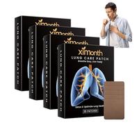 Lot de 80 pansements de désintoxication pulmonaire double nano - Pansements de désintoxication des poumons - Double Nano - Patchs de désintoxication des poumons naturels - Herbes et poumons