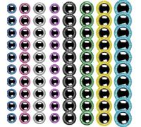 Lot de 80 Yeux de sécurité colorés en Peluche de 10 à 30 mm pour Crochet, Yeux clairs de, Grands Yeux en Crochet pour poupées, Jouets et travaux manuels