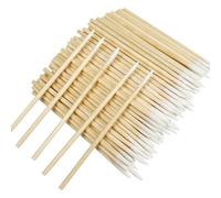 Lot de 800 cotons-tiges pointus de 7 cm, petits cotons-tiges, applicateurs de cotons-tiges avec pointe de précision, nettoyage parfait du coton, tête en coton doux, pour le maquillage