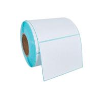 Lot de 800 étiquettes thermiques résistantes à l'huile et à l'eau - Étiquettes blanches adhésives pour adresses thermiques pour logistique et emballage