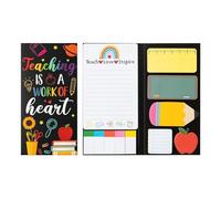Lot de 800 feuilles de papier de note de dessin animé - Notes autocollantes - Rappel sur réfrigérateur - Ordinateur portable - Calendrier solide et adhésif