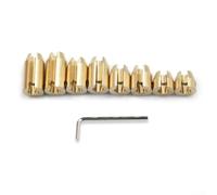 Lot de 81214 poids d'équilibrage de rayons en laiton haute performance pour motos (8 pièces)