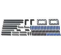 Lot de 82 pièces Lego Technic supplémentaires : poutres, armes de levage et broches Lego authentiques. Mindstorms, EV3, NXT