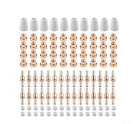 Lot de 85 consommables pour lampe torche plasma PT 31 40 A compatible avec modèles CUT-40 CUT-50D CT-312 CT416D CT518D Super160 BPS40