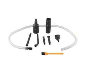 Lot de 9 accessoires d'aspirateur avec suceur plat pour nettoyer le clavier, le bureau, le canapé, le lit, la bibliothèque et l'utilisation des compartiments