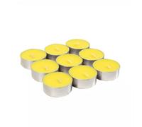 Lot de 9 Bougies Anti-Moustiques à la Citronnelle - Bougies Répulsives Naturelles pour l’Extérieur - Parfum Frais, Idéal pour Terrasse, Jardin, Camping, Balcon - Longue Durée