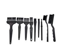 Lot de 9 brosses de nettoyage multi-usage ESD en fibre synthétique antistatique, pour circuit imprimé et tablette