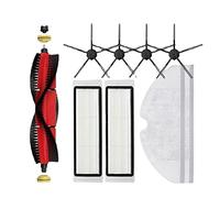 Lot de 9 brosses de rechange Hepa pour aspirateur Xi-aomi Roboro-ck S50 S6 S60 S65 S55 S5 Noir