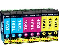 Lot De 9 Cartouche Encre 16Xl Compatible Pour Epson Cartouche 16Xl Multipack Pour Workforce Wf-2760 Wf-2630 Wf-2660 Wf-2510 Wf-2750 Wf-2540 Wf-2530 Wf-2650 Wf-2010 Wf-2520[ENC941538]