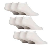 Lot de 9 chaussettes d'entraînement en coton pour hommes