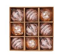 Lot de 9 cintres de Noël incassables réutilisables pour maison, appartement, boutique, classe, école, bureau, fête d'hiver