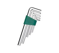 Lot de 9 clés magiques en forme de L - Construction en acier durable pour la réparation de voiture - Type de t clé à molette, tournevis