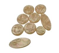 Lot de 9 coussinets de rechange pour réparation de saxophone pour améliorer le son et l'étanchéité à l'air avec guide d'installation détaillé (français non garanti)