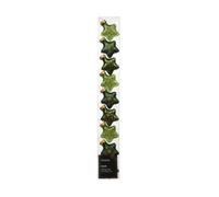 Lot de 9 décorations de sapin de Noël - En verre - 3 cm - Mat et brillant - Petites boules de Noël pour décoration de sapin de Noël - Vert pin