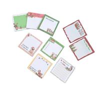 Lot de 9 disques gluey de vacances - Décoration d'arbre en flocon de neige - Durable - Pour salle de classe et bureau - Papier recyclé