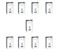 Lot de 9 EcoDecalk mini 100ml Cafetière, Machine à Café 5513295981 DELONGHI, SIMAC