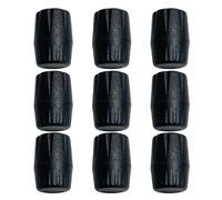 Lot de 9 embouts de protection en caoutchouc pour guitare - Support de rechange pour microphone