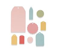 Lot de 9 étiquettes Framelits Die Set par Emily Tootle