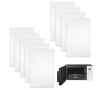 Lot de 9 feuilles de Mica pour micro-ondes universelles, plaque Mica125 x 200 mm. Mica plaques à micro-ondes. Protection Supérieure et Pièces de Rechange pour Tous Modèles de Fours à Micro-ondes