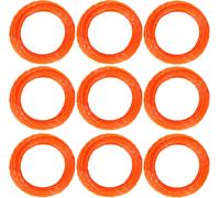 Lot de 9 fils de rechange extra résistants de 2 mm de diamètre pour débroussailleuse Makita DUR189,DUR191L,DUR191U,DUR192L,42 m de fil pour débroussailleuse Makita 191D89-4