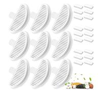Lot de 9 filtres de rechange et 18 éponges filtrantes pour fontaine automatique sans fil de 2 L, filtre de fontaine à eau BFLICROY pour chat, filtres de fontaine à eau pour animaux de compagnie avec