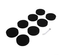 Lot de 9 filtres en mousse lavables pour Bissell Powerforce pour HELIX Turbo & CLEANVIEW, remplace la pièce 1608225 1640811, compatible avec les modèles 1701 2252 3197 3536 3836