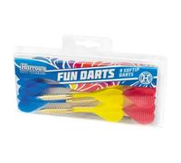 Lot de 9 fléchettes colorées avec pointes en nylon pour un jeu optimal